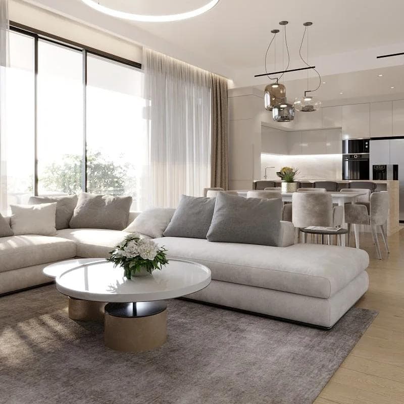 2-bedrooms apartments in Limassol, Cyprus.