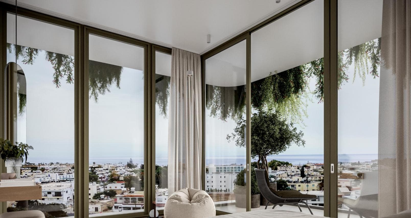 2-bedrooms apartments in Paphos, Cyprus.