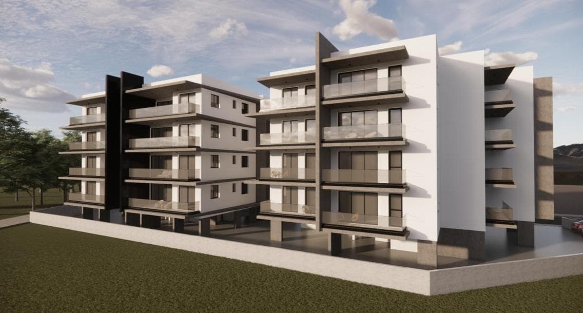 2-bedrooms apartments in Nicosia, Cyprus.