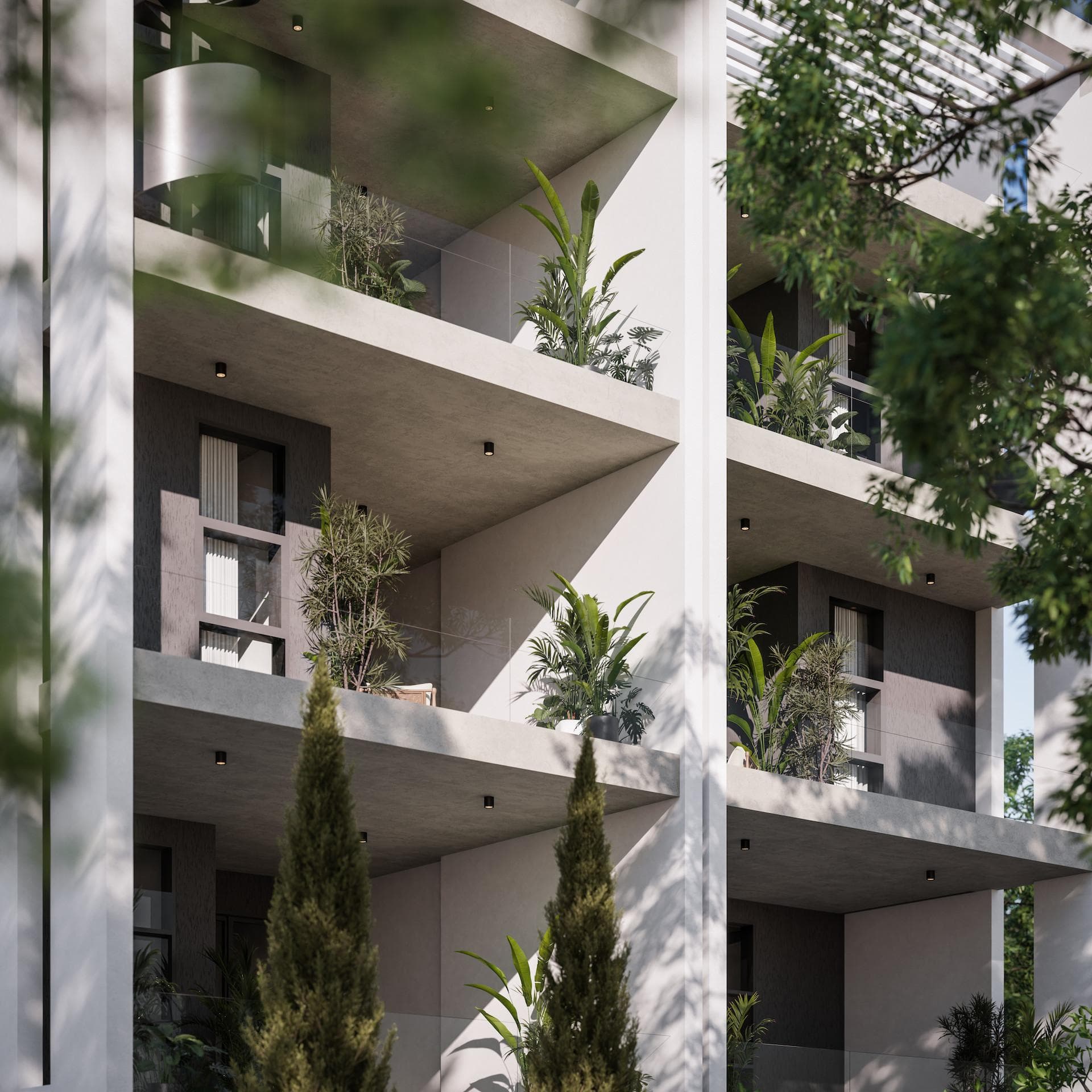 2-bedrooms apartments in Limassol, Cyprus.