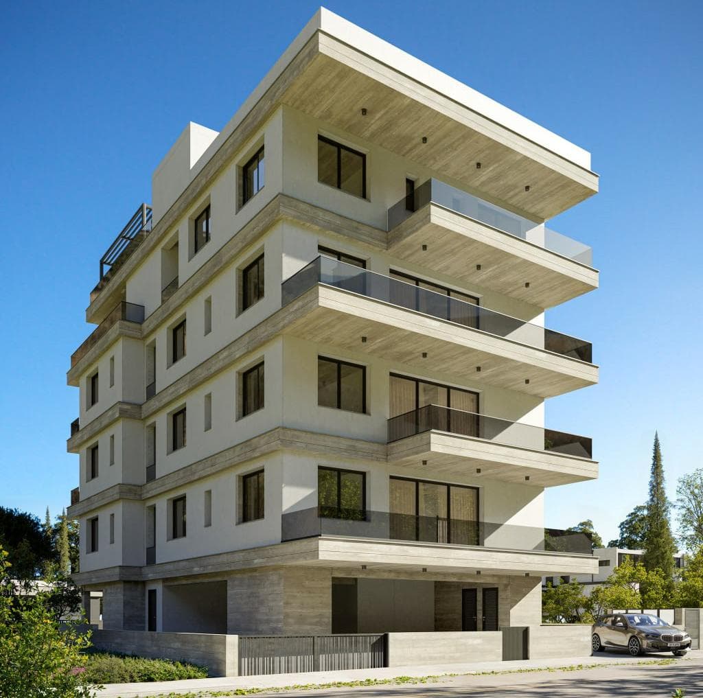 2-bedrooms apartments in Limassol, Cyprus.