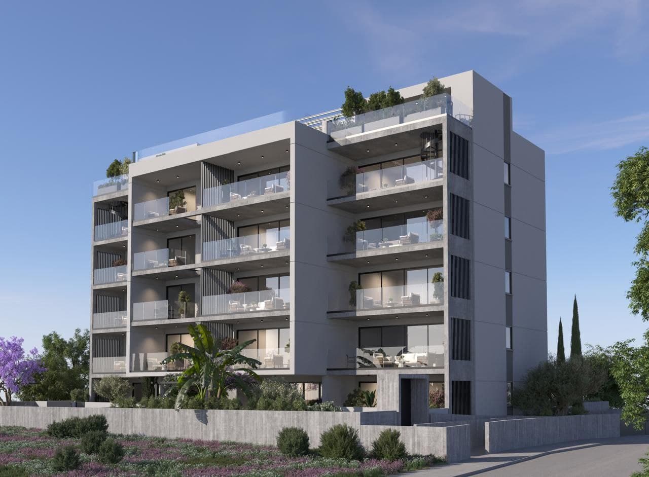 2-bedrooms apartments in Limassol, Cyprus.