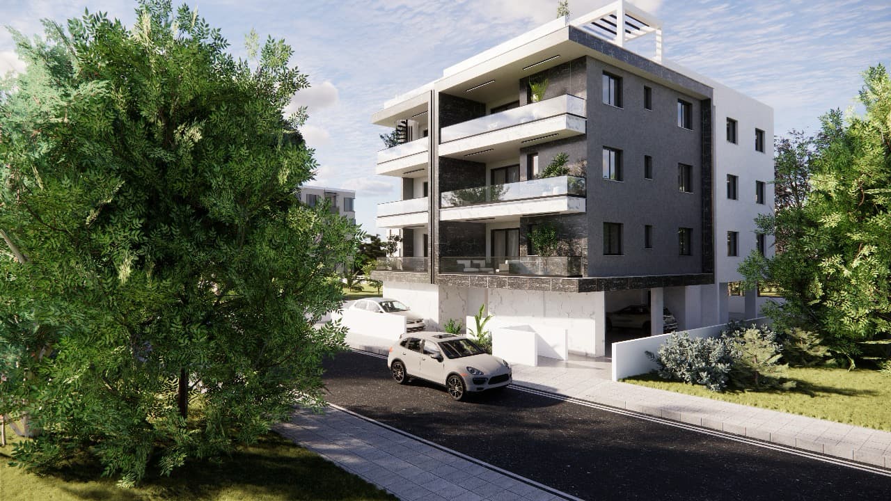 2-bedrooms apartments in Larnaca, Cyprus.