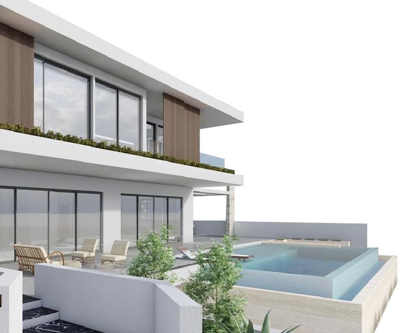 3-bedrooms house in Paphos, Cyprus.