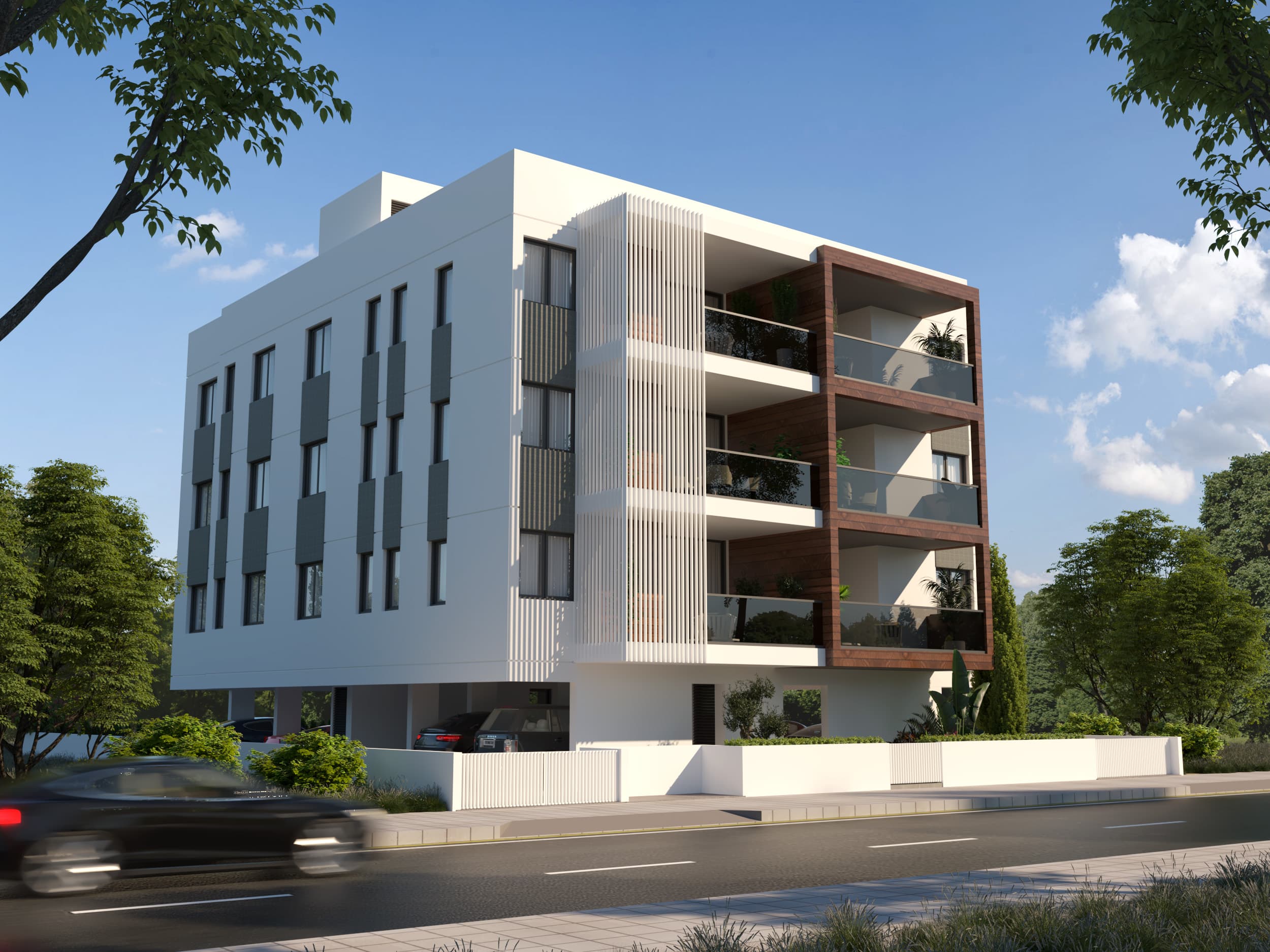 2-bedrooms apartments in Nicosia, Cyprus.