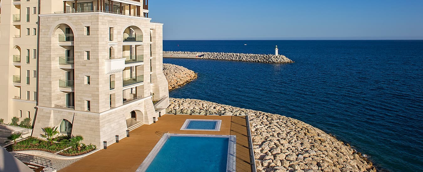 3-bedrooms apartments in Limassol, Cyprus.