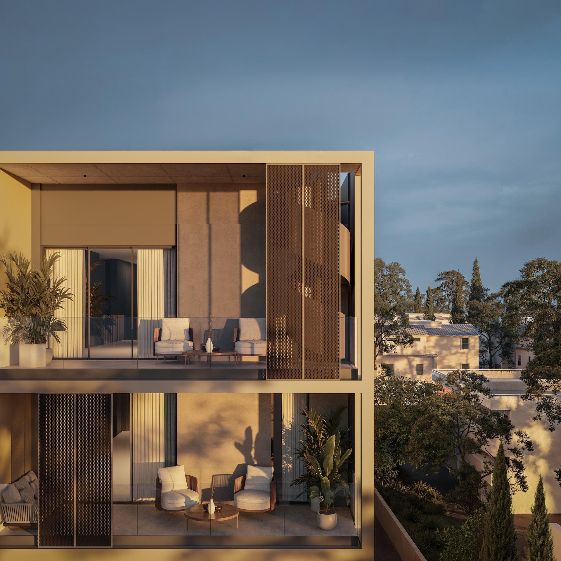 2-bedrooms apartments in Limassol, Cyprus.