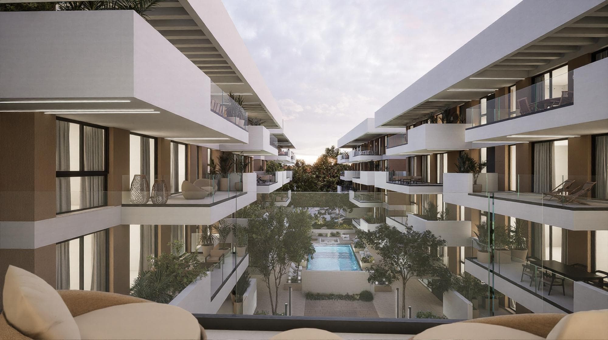3-bedrooms apartments in Larnaca, Cyprus.