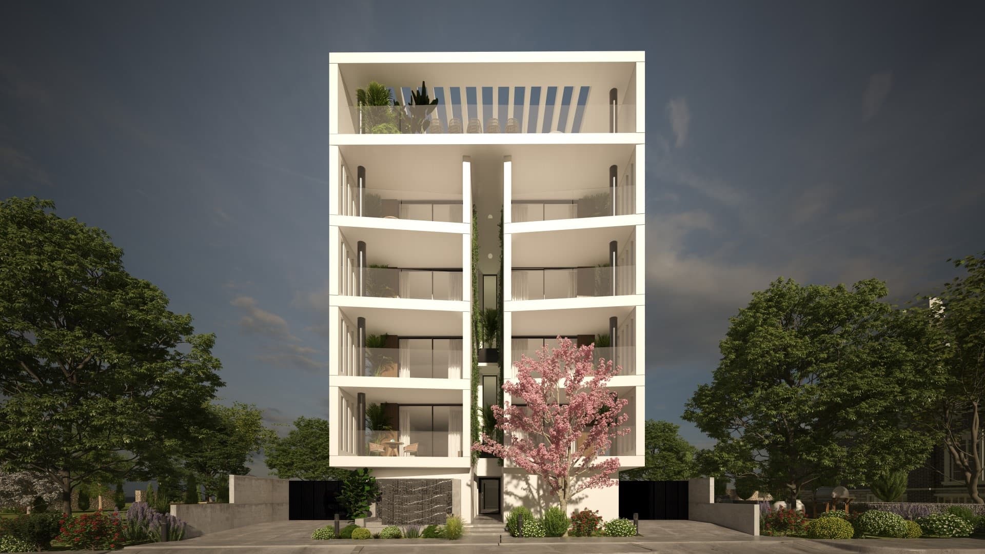 2-bedrooms apartments in Nicosia, Cyprus.