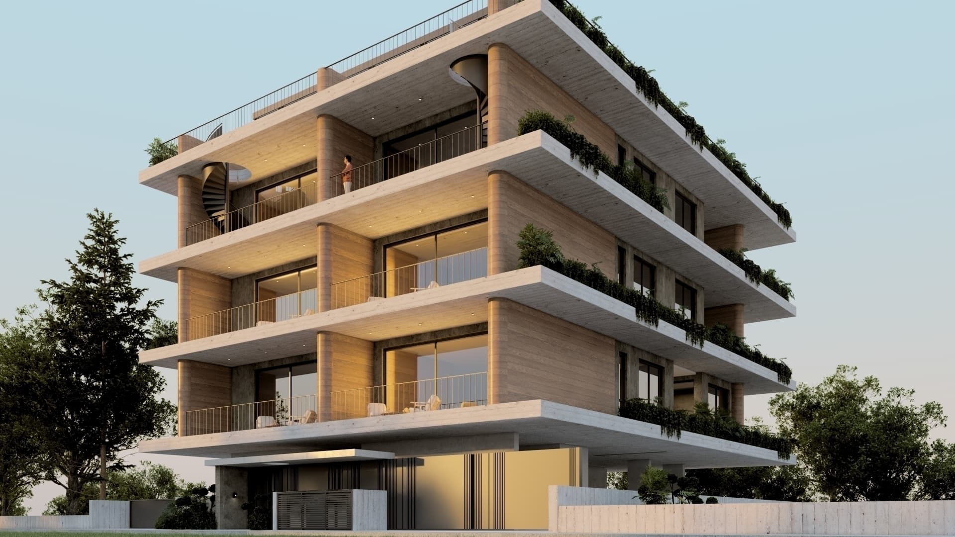 1-bedrooms apartments in Limassol, Cyprus.