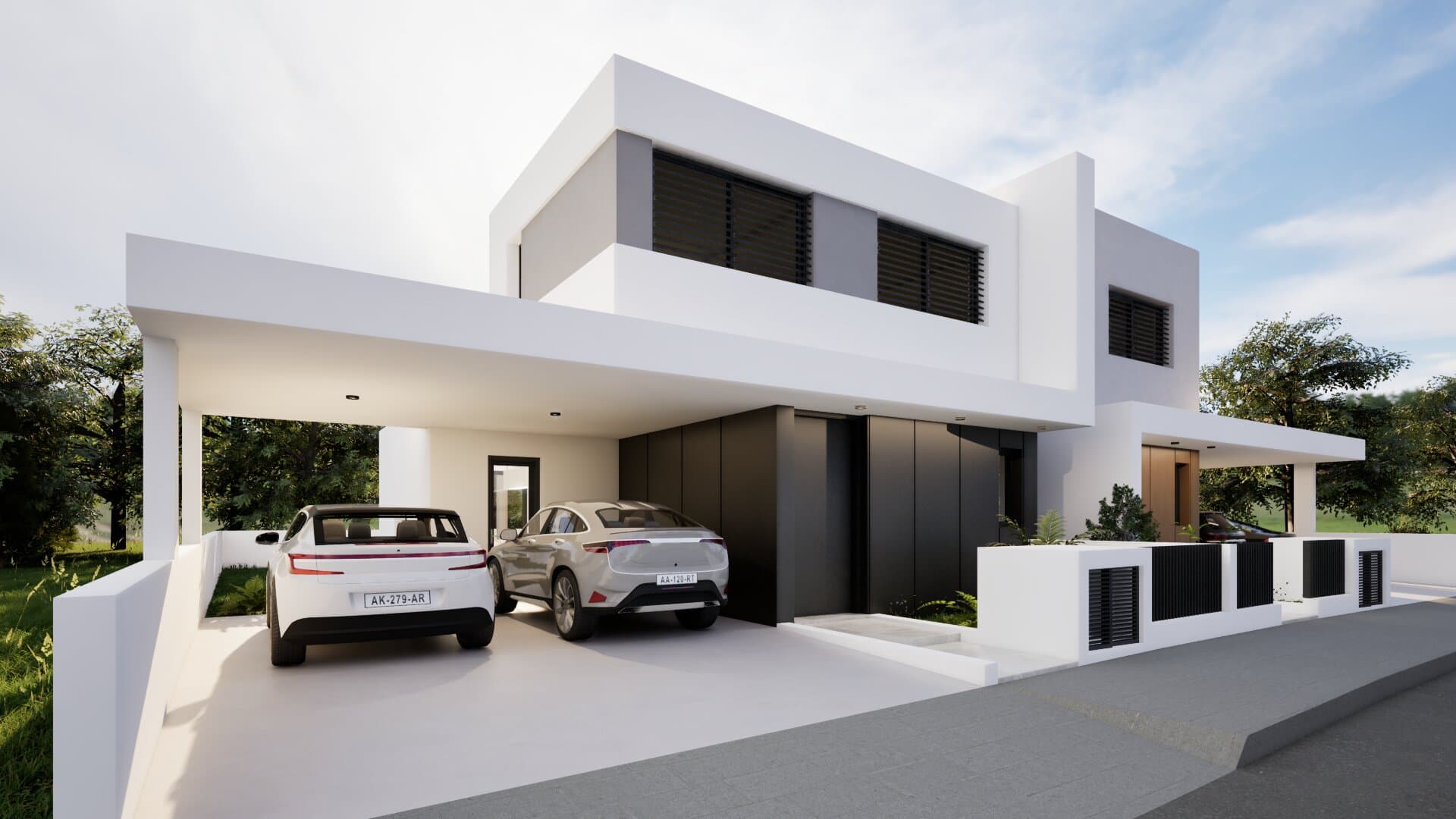 3-bedrooms house in Nicosia, Cyprus.