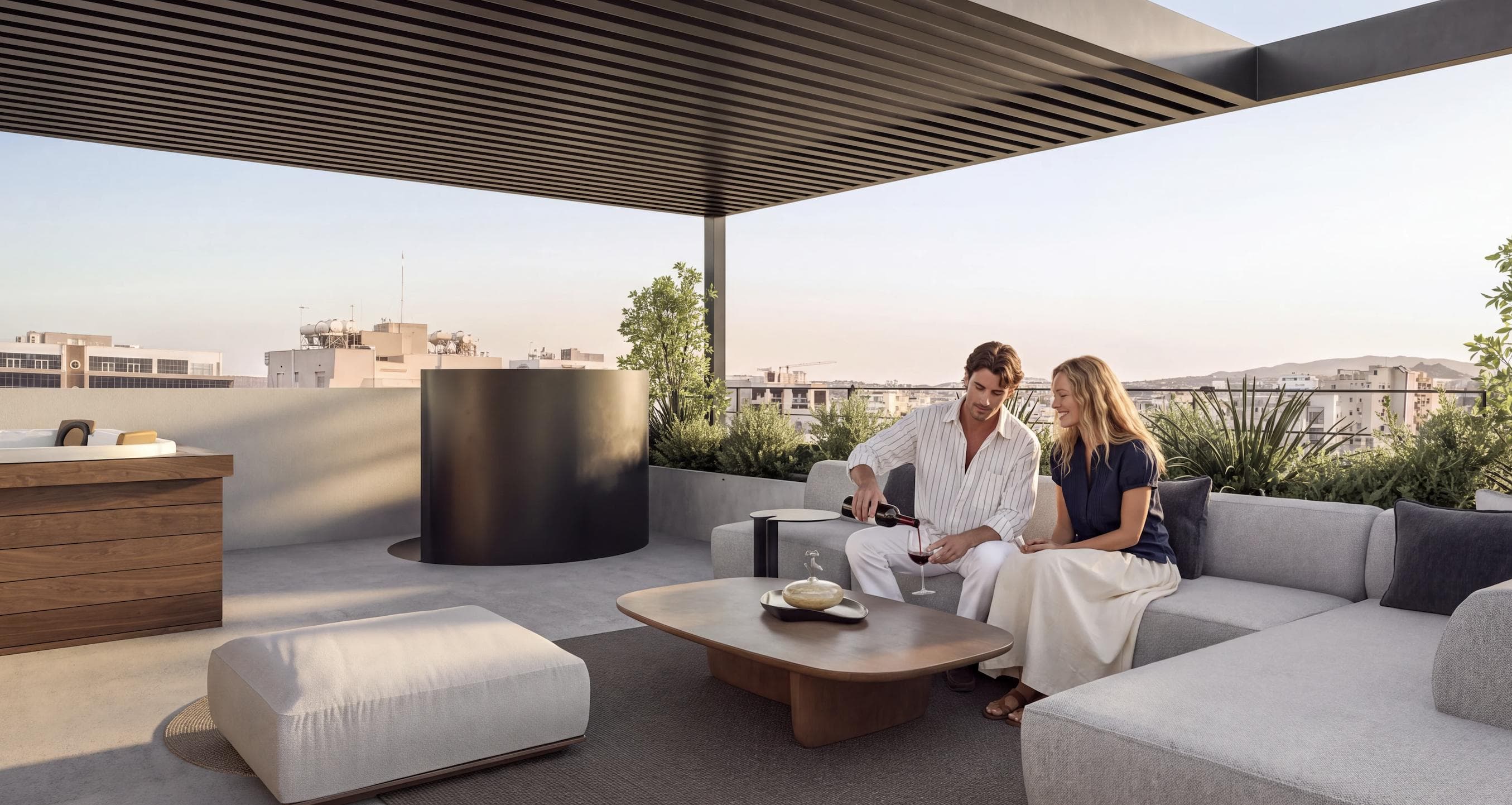 3-bedrooms apartments in Limassol, Cyprus.