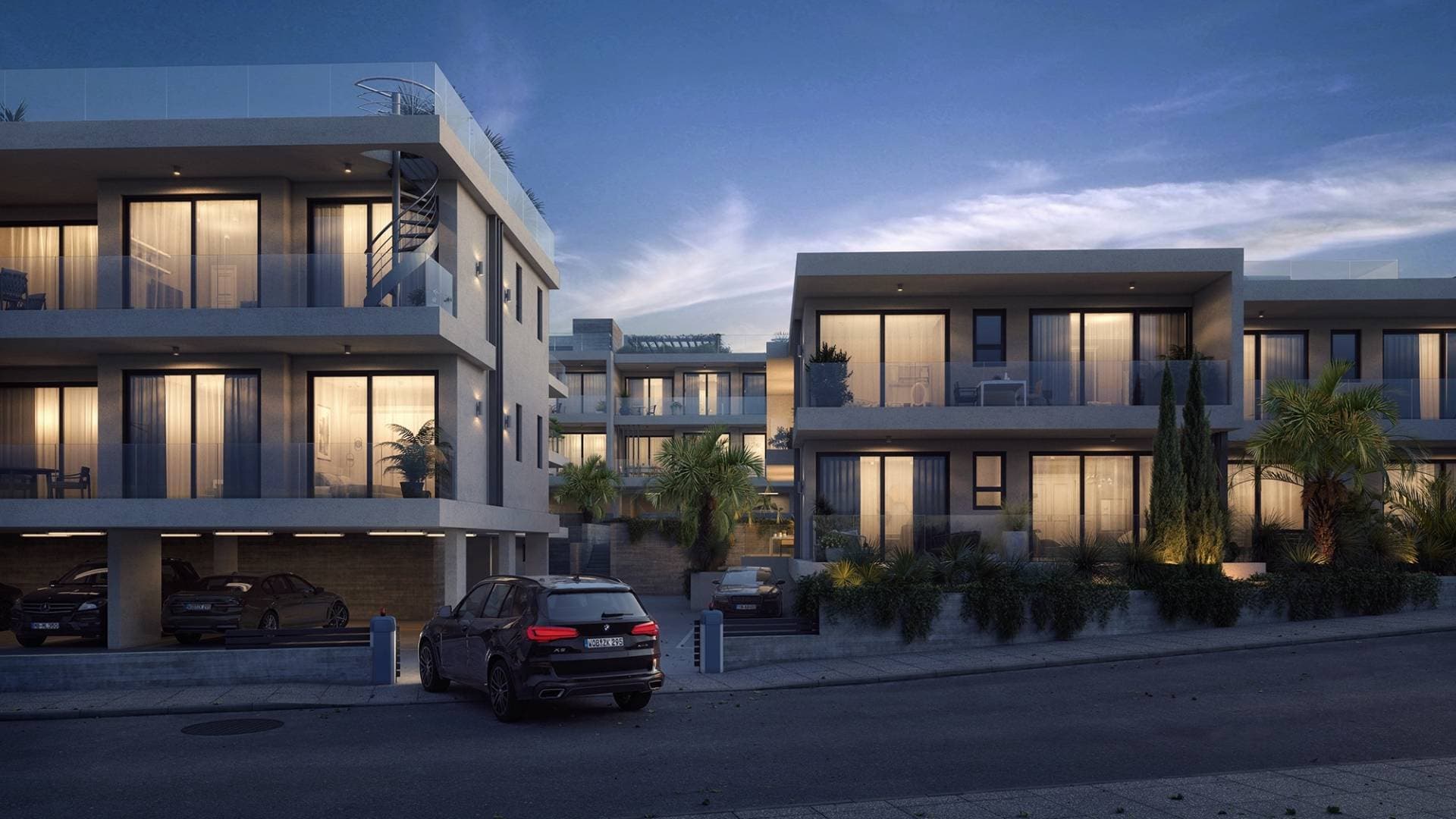 1-bedrooms apartments in Paphos, Cyprus.