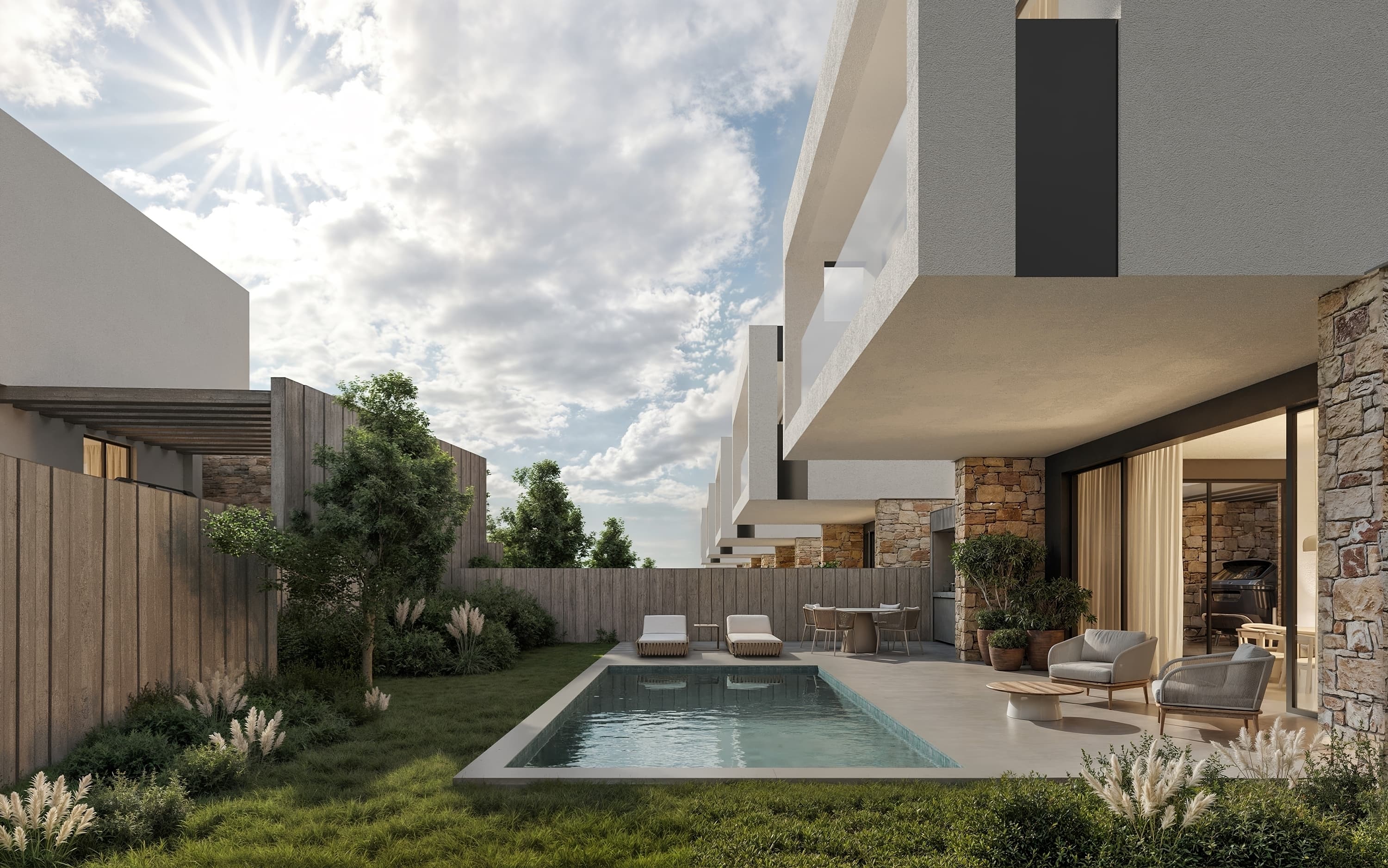 3-bedrooms house in Paphos, Cyprus.