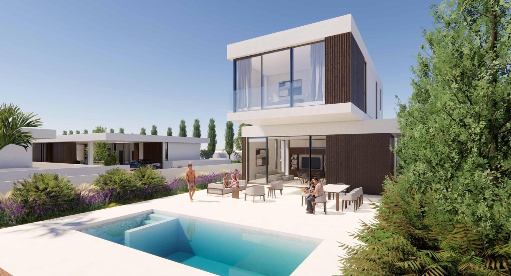 3-bedrooms house in Paphos, Cyprus.