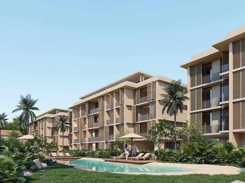 2-bedrooms apartments in Larnaca, Cyprus.