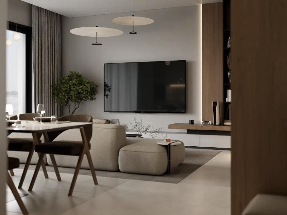 2-bedrooms apartments in Paphos, Cyprus.