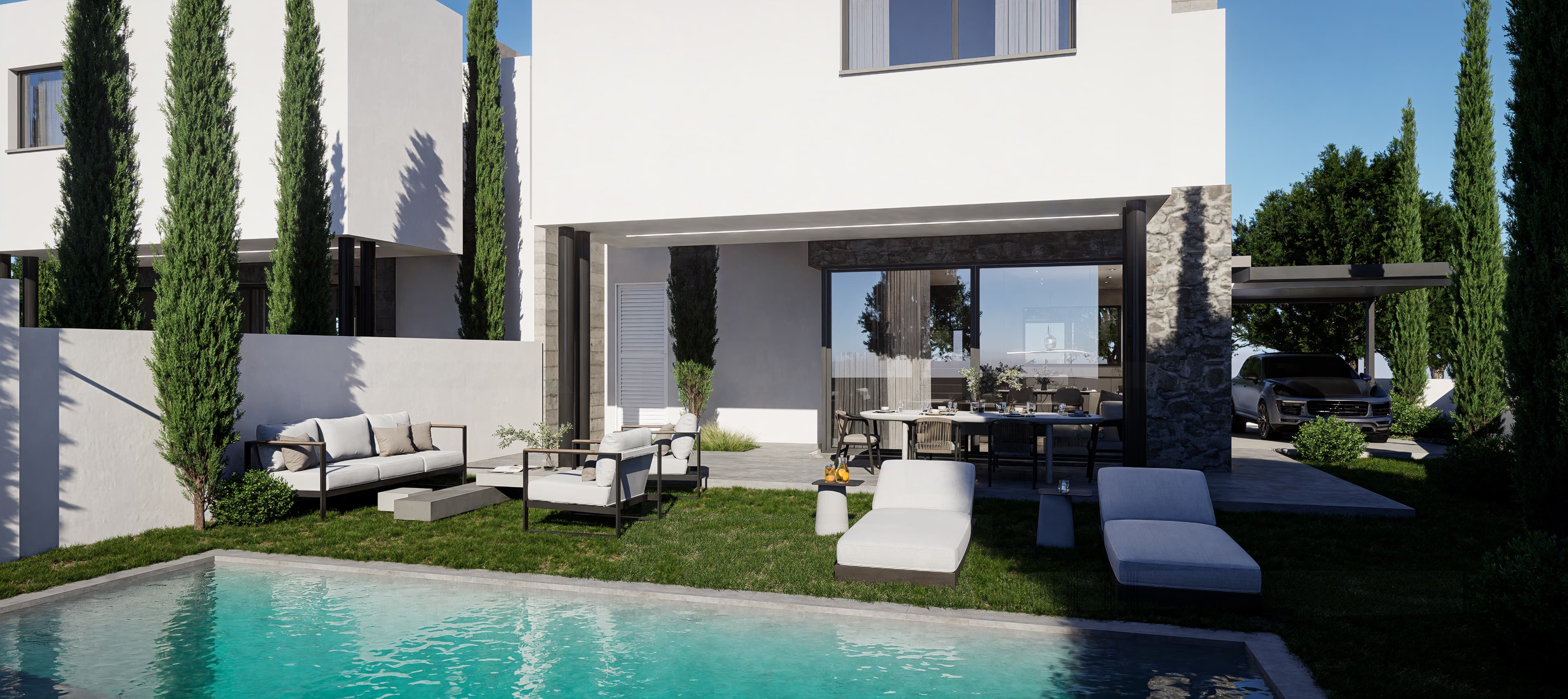 3-bedrooms house in Famagusta, Cyprus.