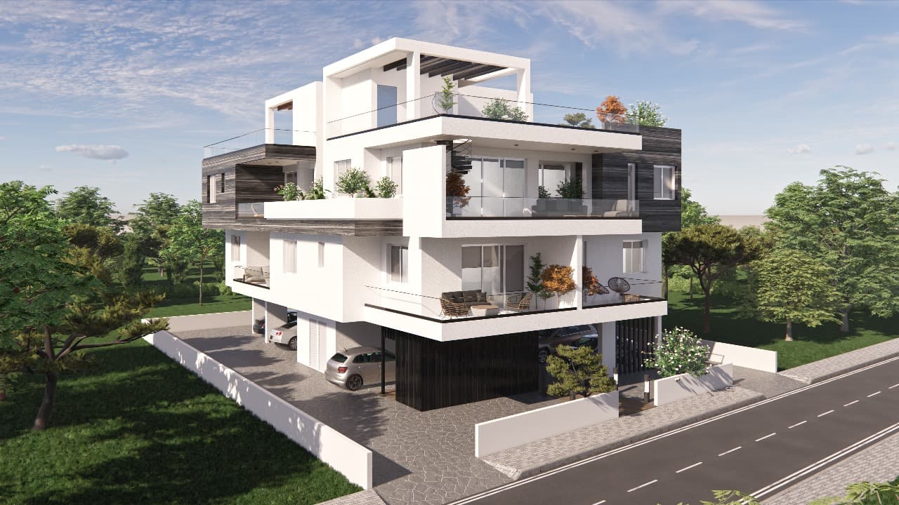 2-bedrooms apartments in Larnaca, Cyprus.