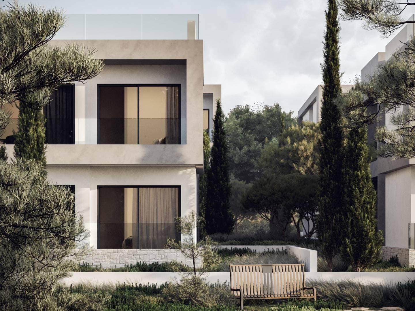 1-bedrooms apartments in Paphos, Cyprus.