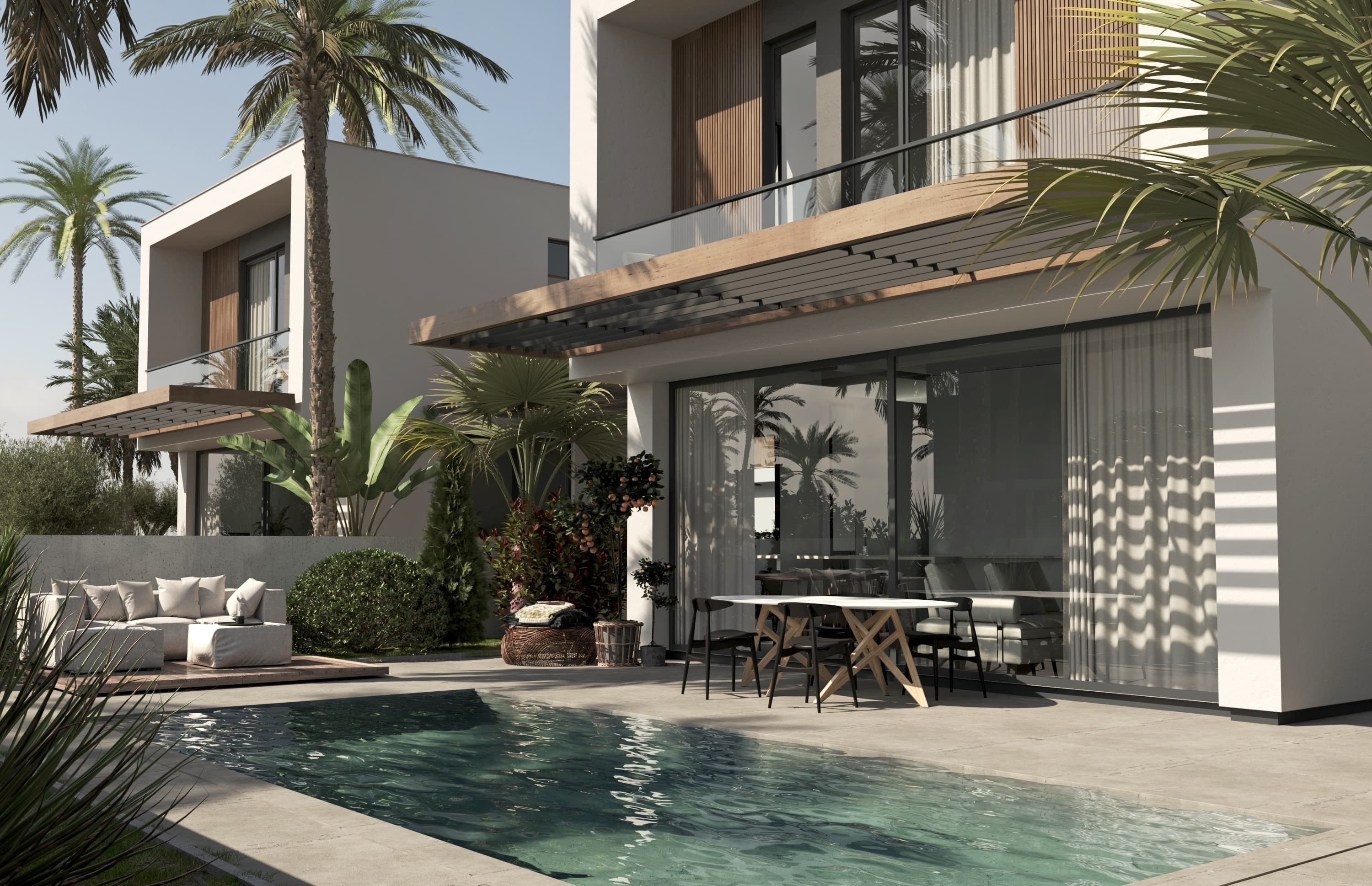 3-bedrooms house in Limassol, Cyprus.