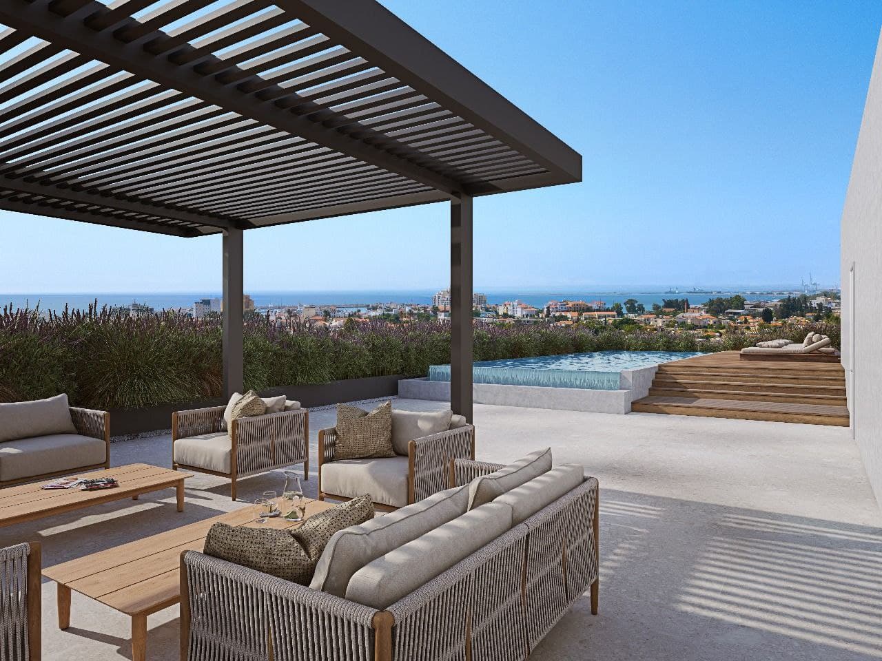 1-bedrooms apartments in Limassol, Cyprus.