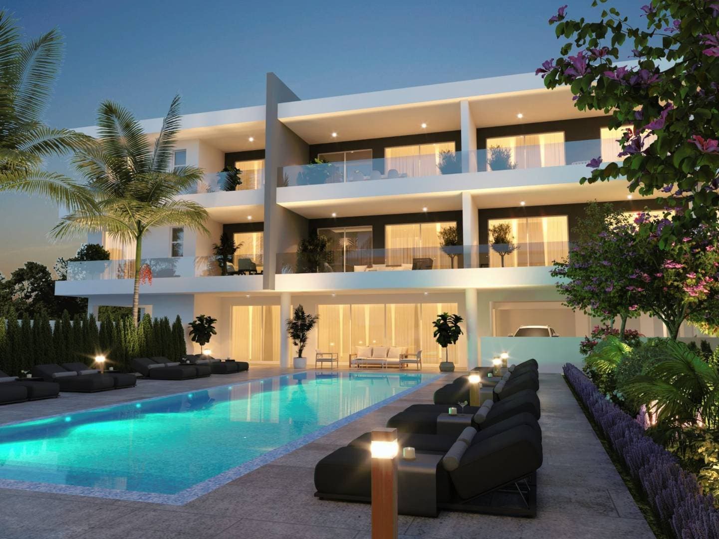 3-bedrooms apartments in Famagusta, Cyprus.