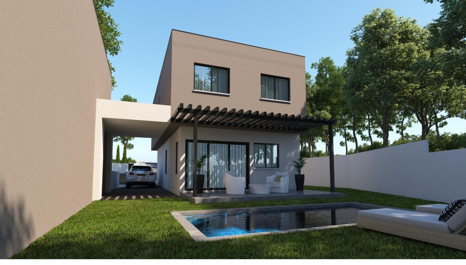 4-bedrooms house in Limassol, Cyprus.