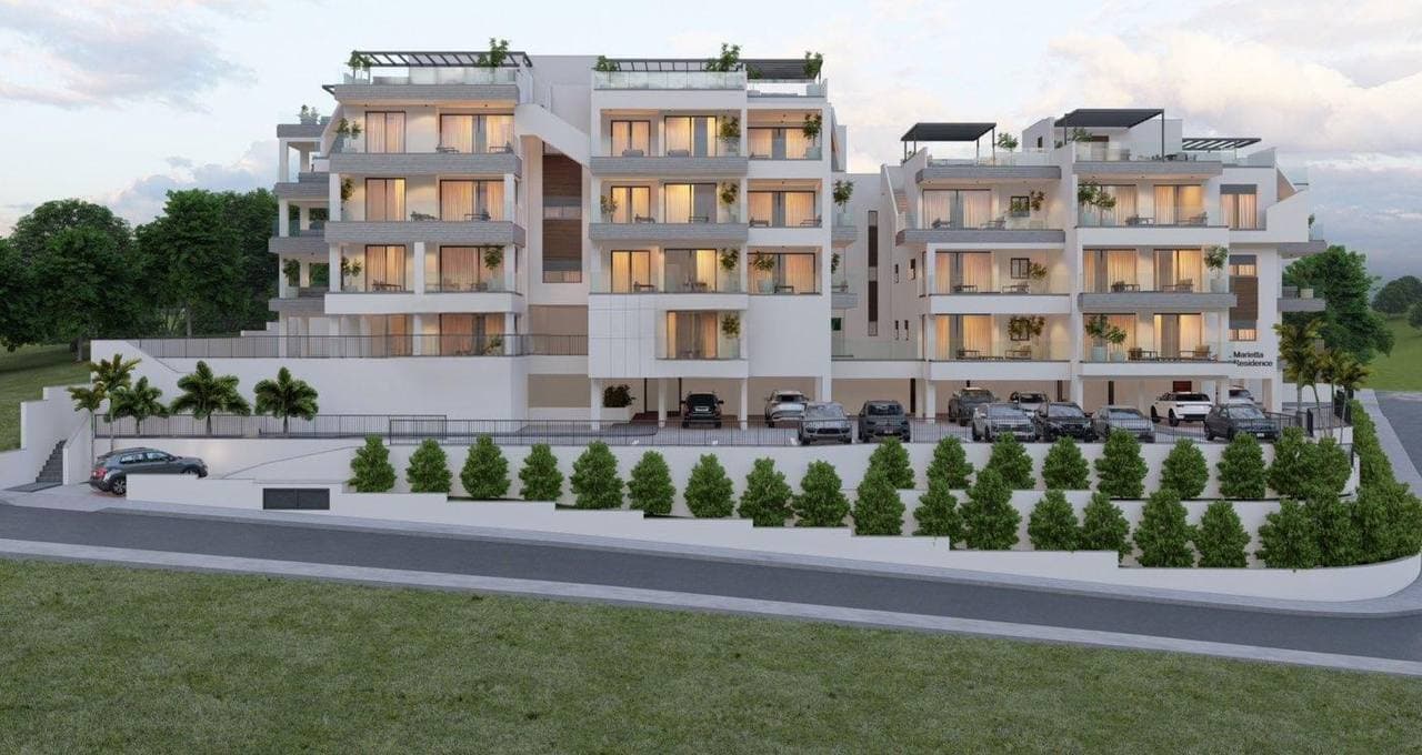 2-bedrooms apartments in Limassol, Cyprus.