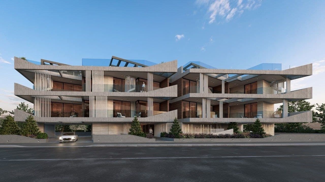2-bedrooms apartments in Larnaca, Cyprus.