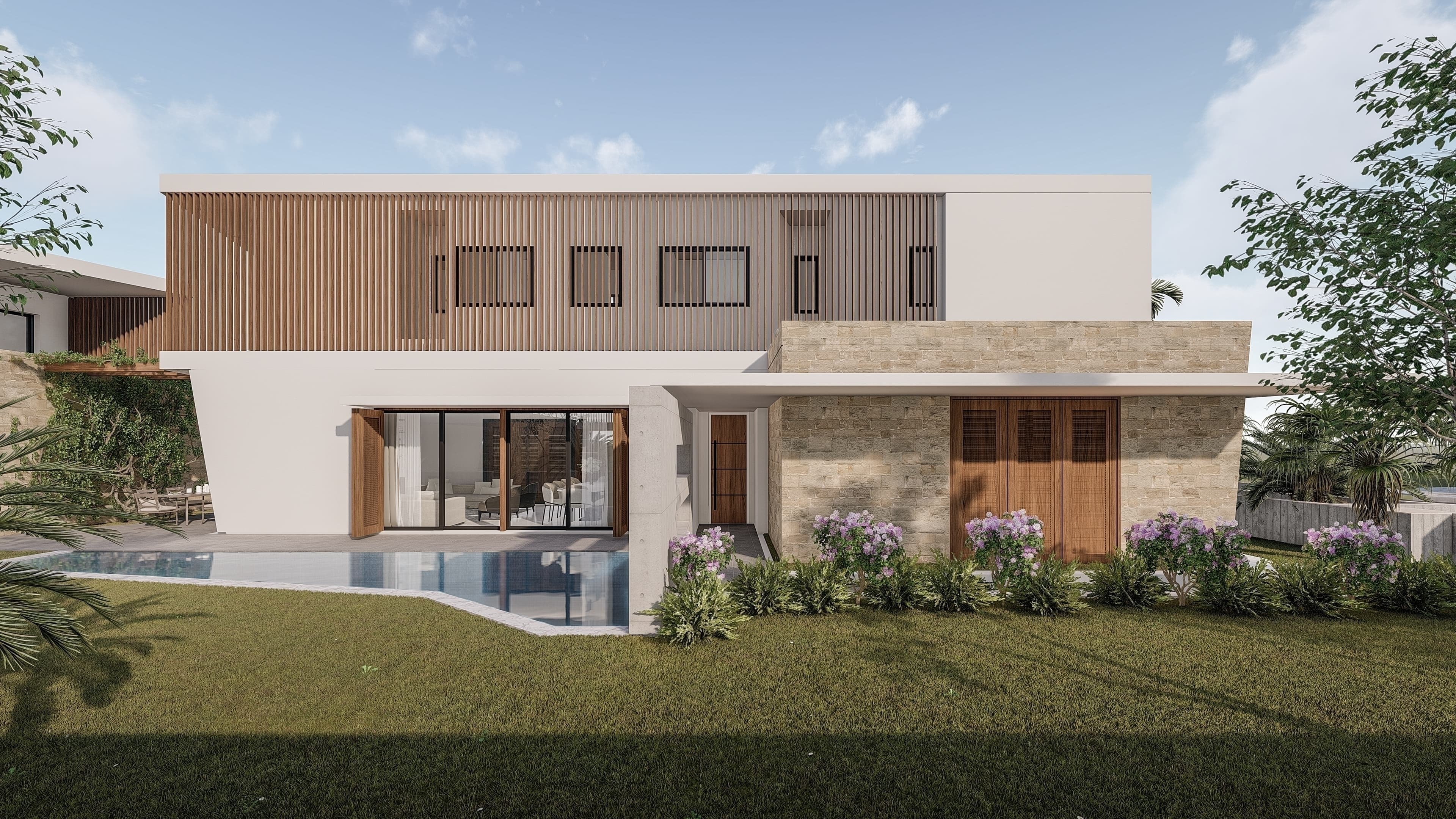 4-bedrooms house in Paphos, Cyprus.