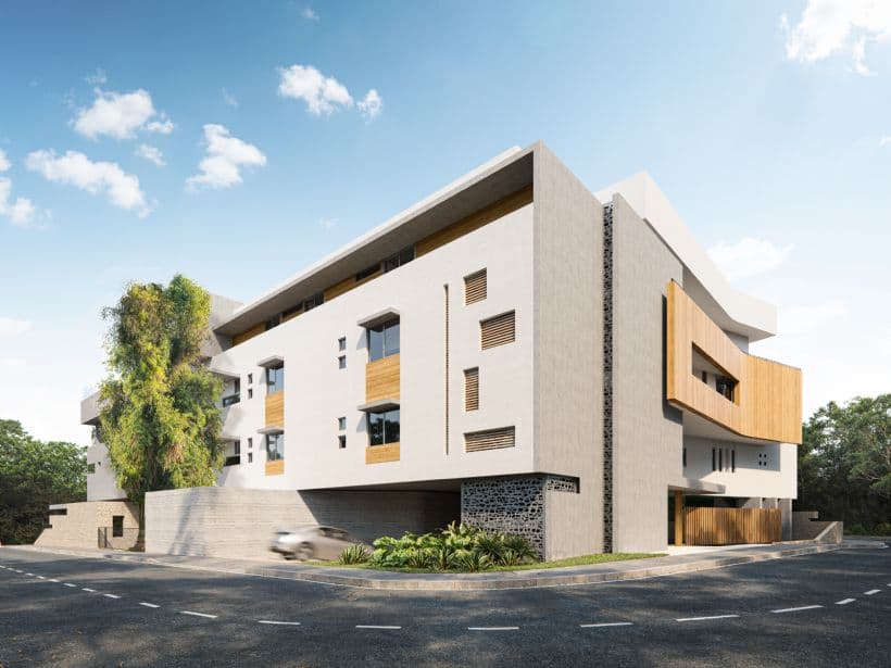 2-bedrooms apartments in Nicosia, Cyprus.