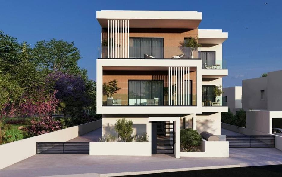 2-bedrooms apartments in Nicosia, Cyprus.