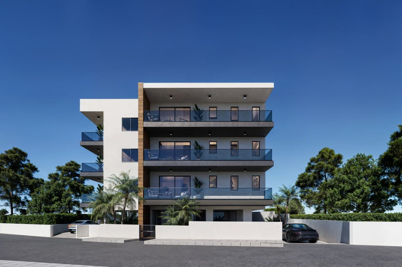 2-bedrooms apartments in Nicosia, Cyprus.