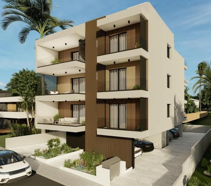 2-bedrooms apartments in Nicosia, Cyprus.