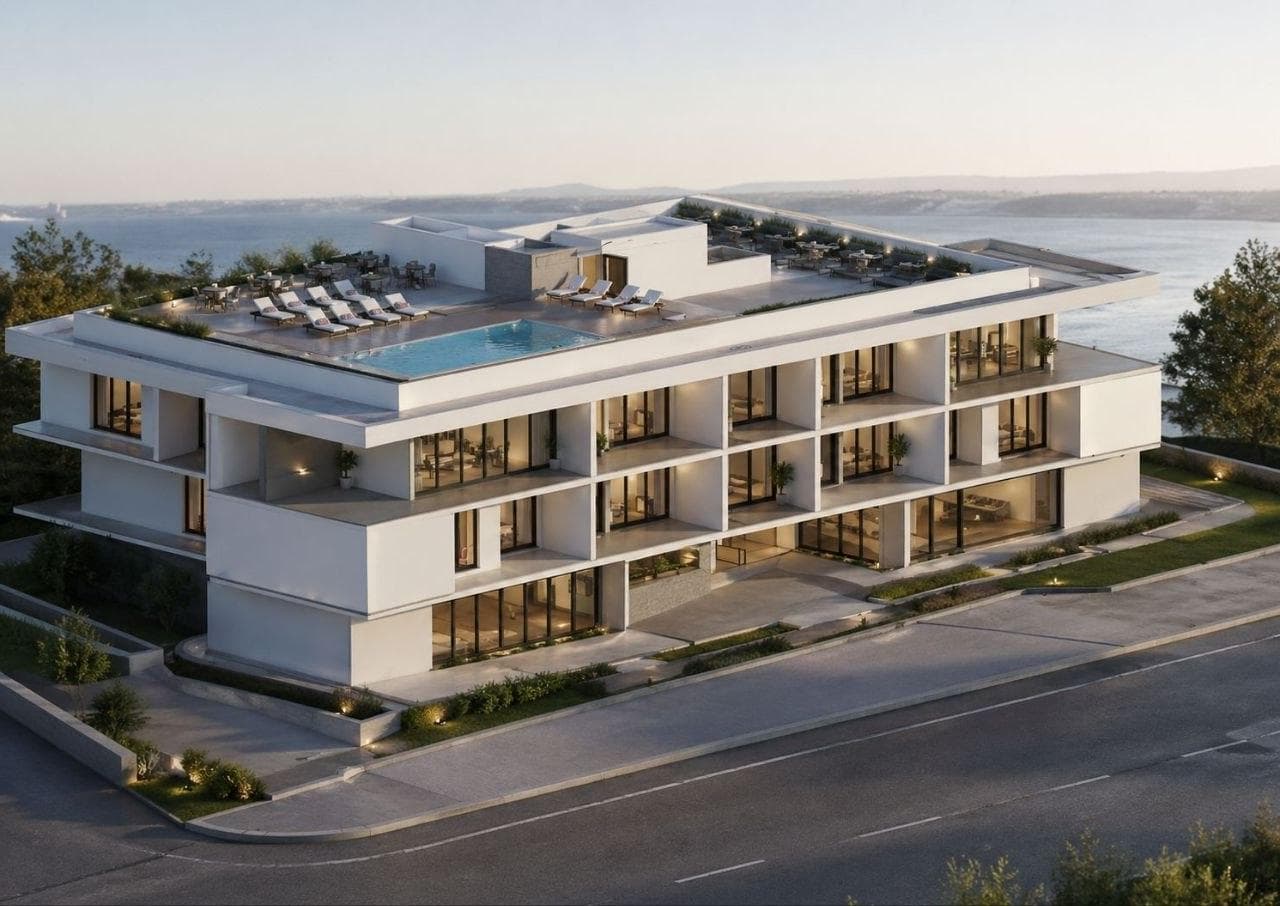1-bedrooms apartments in Paphos, Cyprus.