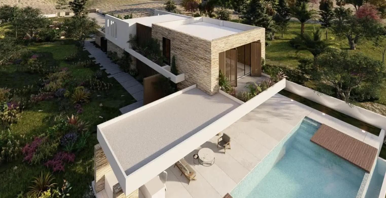 4-bedrooms house in Paphos, Cyprus.