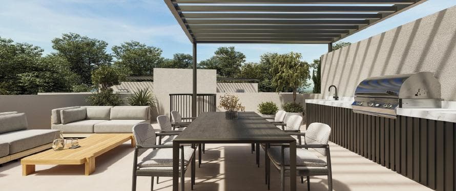 2-bedrooms apartments in Larnaca, Cyprus.
