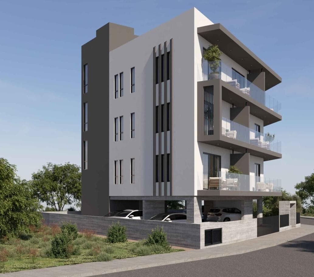 2-bedrooms apartments in Limassol, Cyprus.