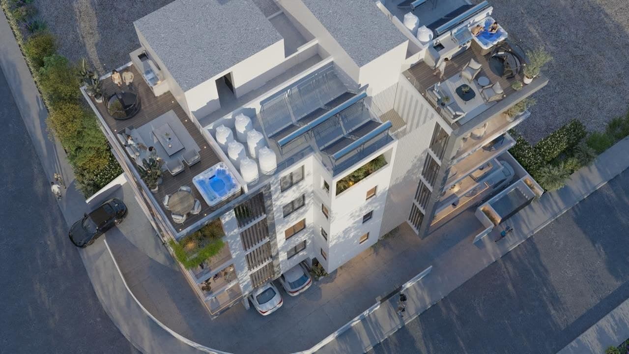 2-bedrooms apartments in Larnaca, Cyprus.
