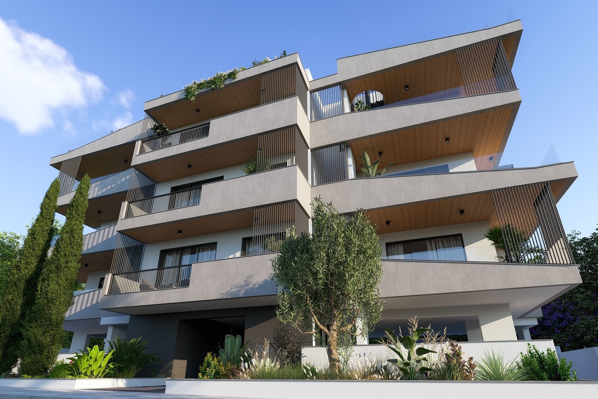 2-bedrooms apartments in Nicosia, Cyprus.