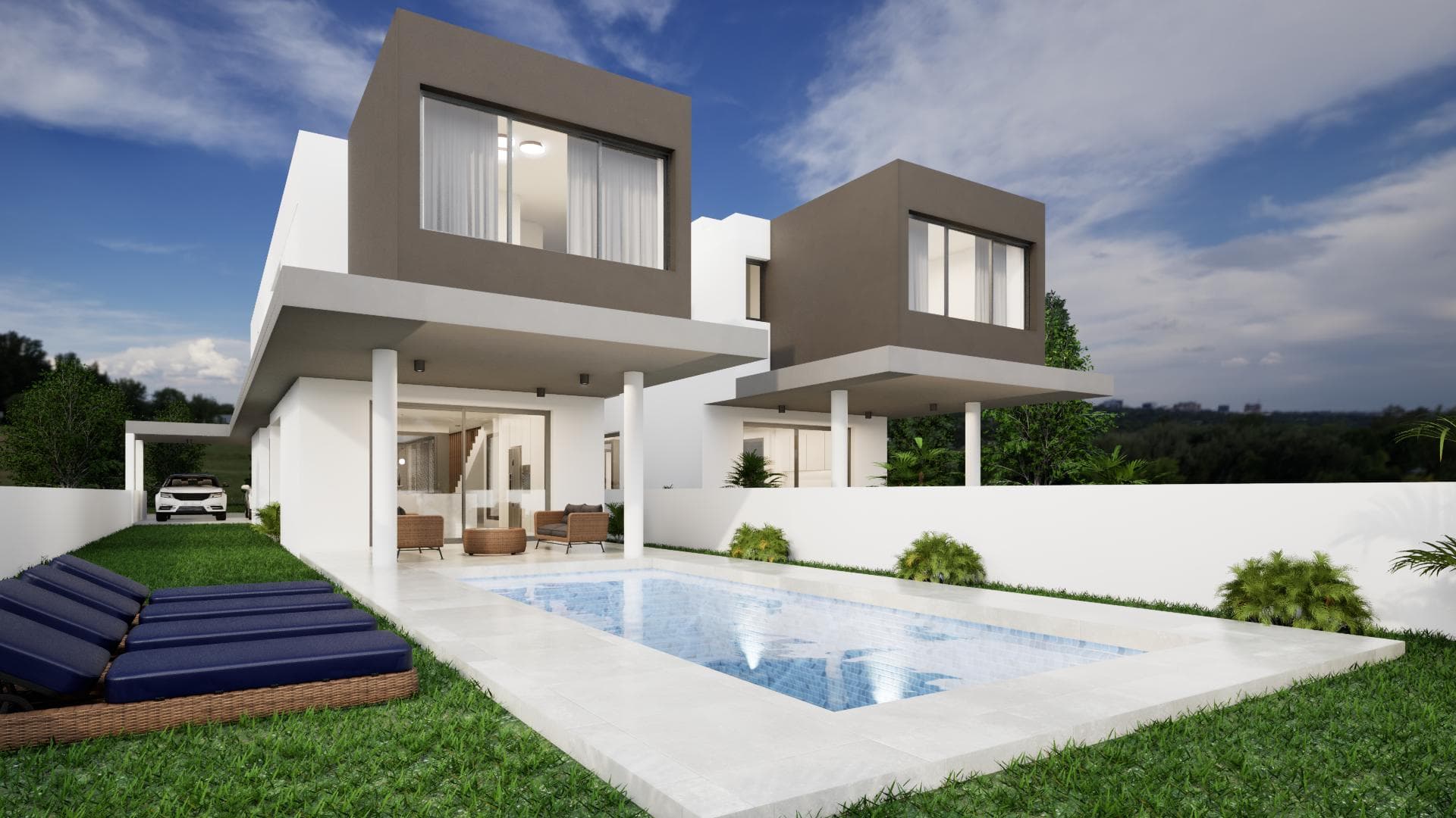3-bedrooms house in Nicosia, Cyprus.