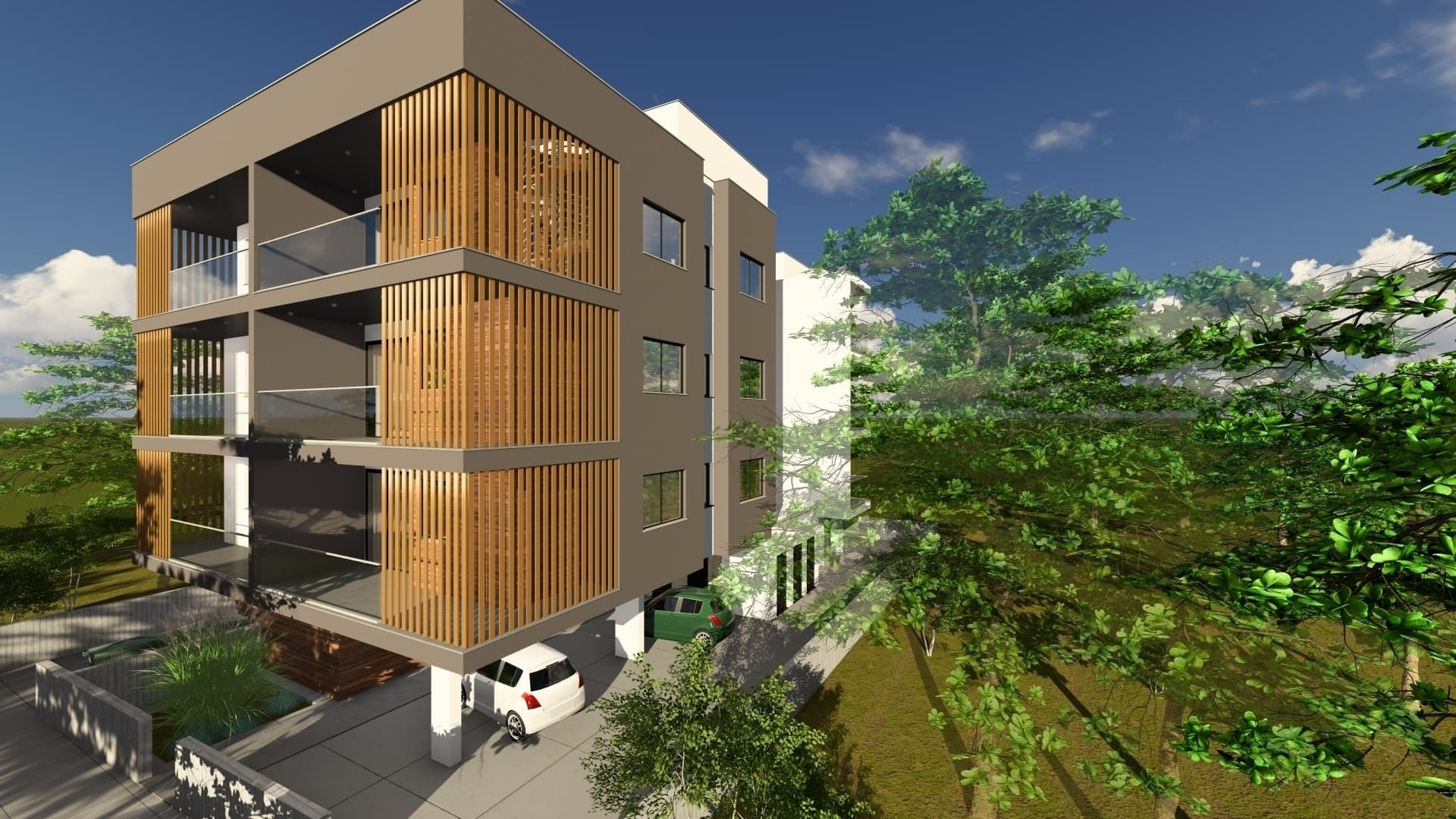 2-bedrooms apartments in Larnaca, Cyprus.