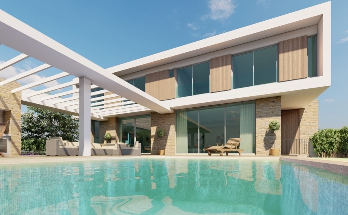 4-bedrooms house in Larnaca, Cyprus.