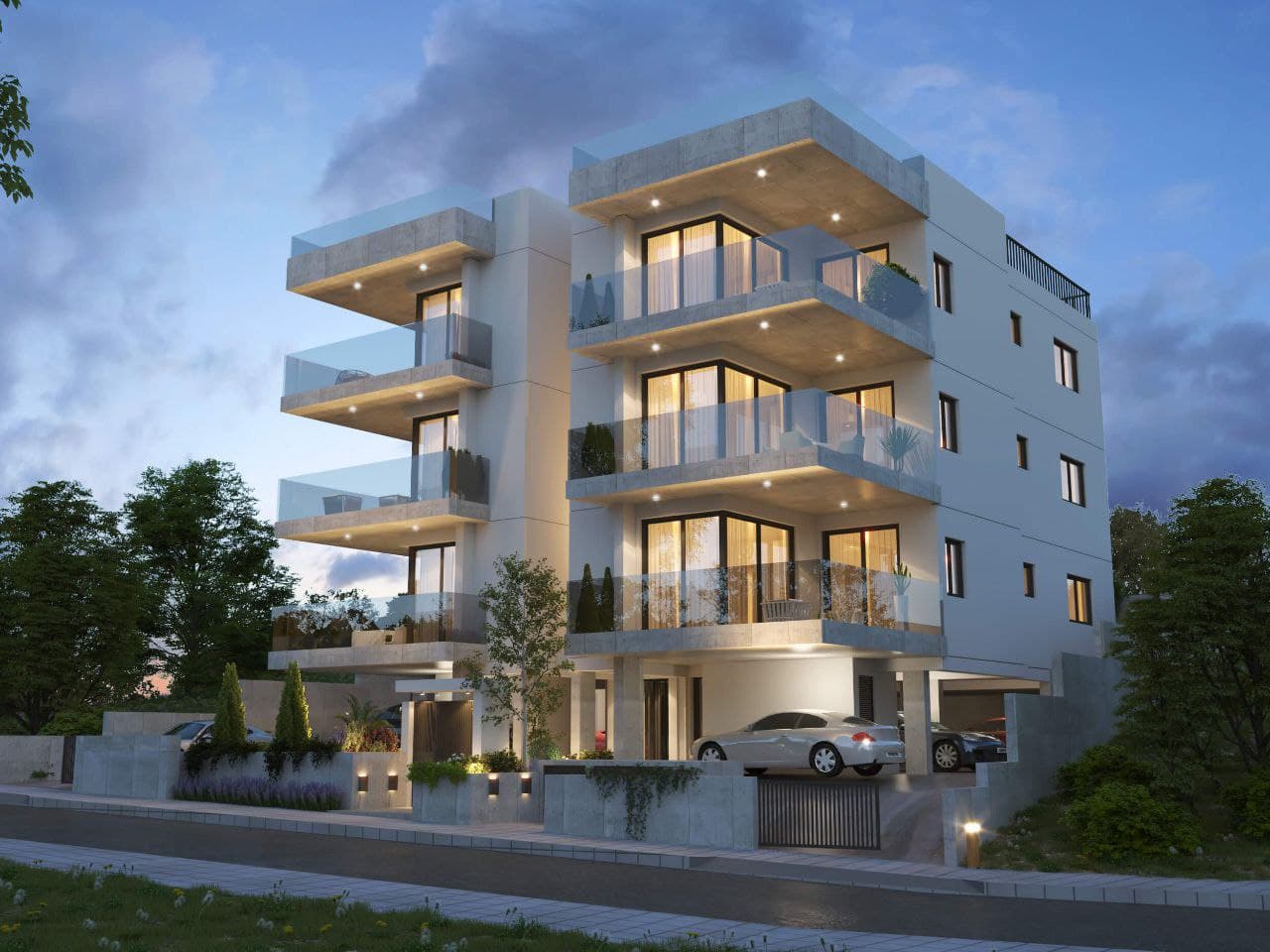 2-bedrooms apartments in Limassol, Cyprus.