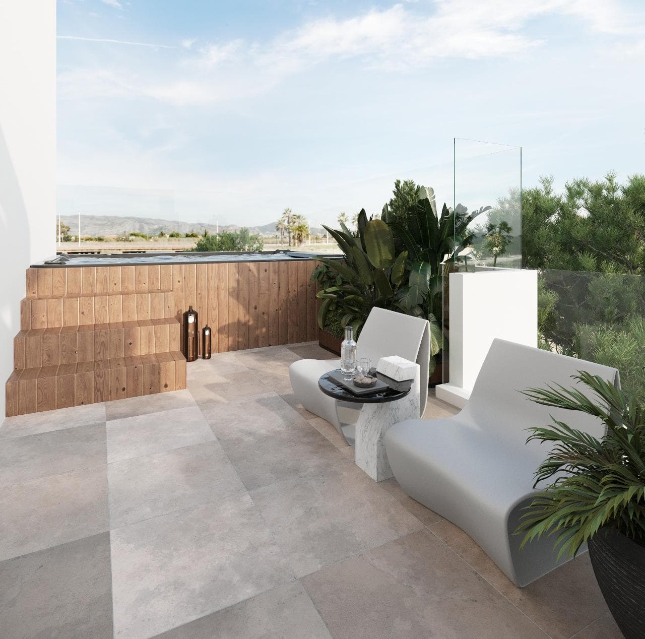 2-bedrooms apartments in Larnaca, Cyprus.
