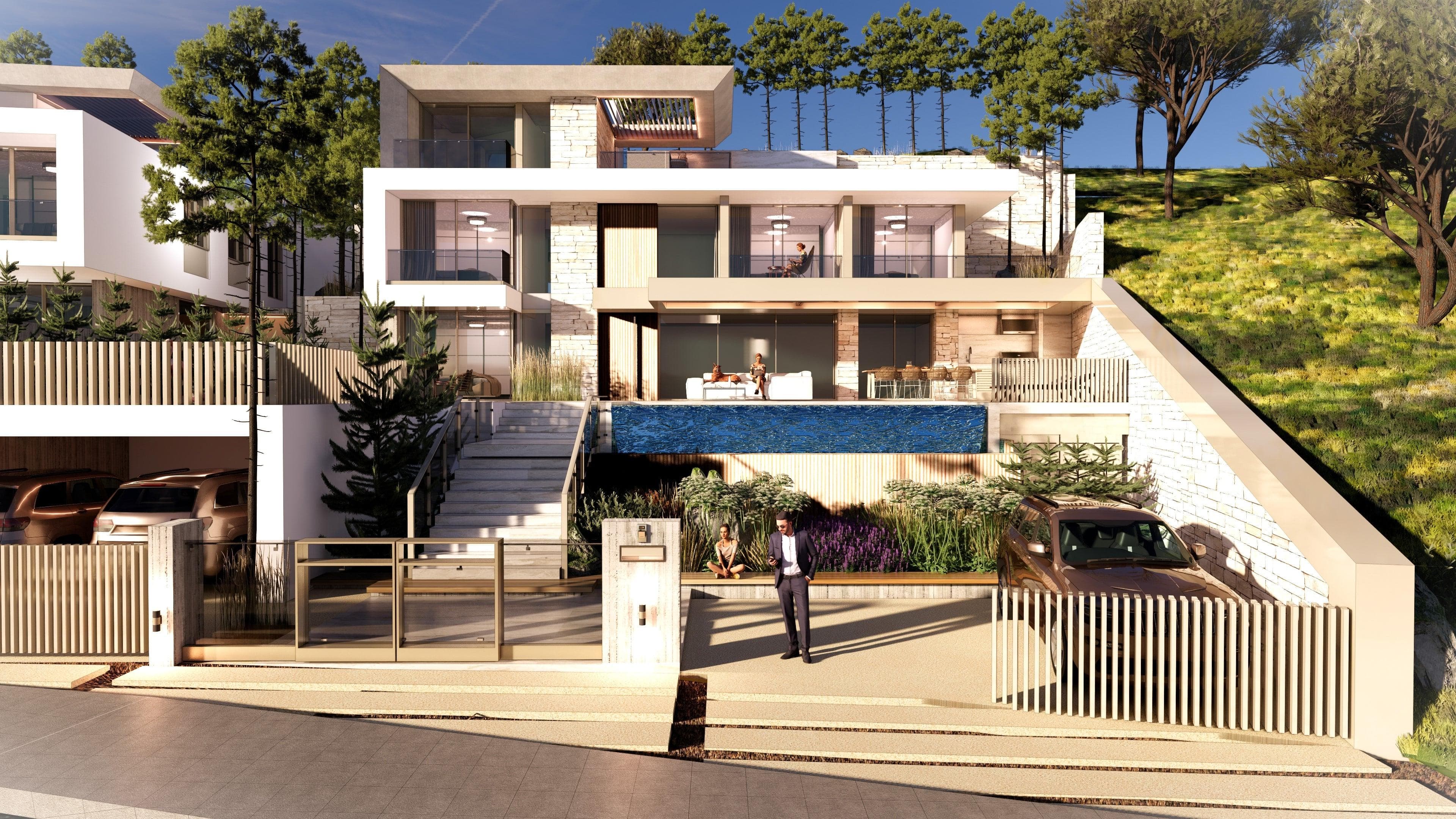 3-bedrooms house in Limassol, Cyprus.