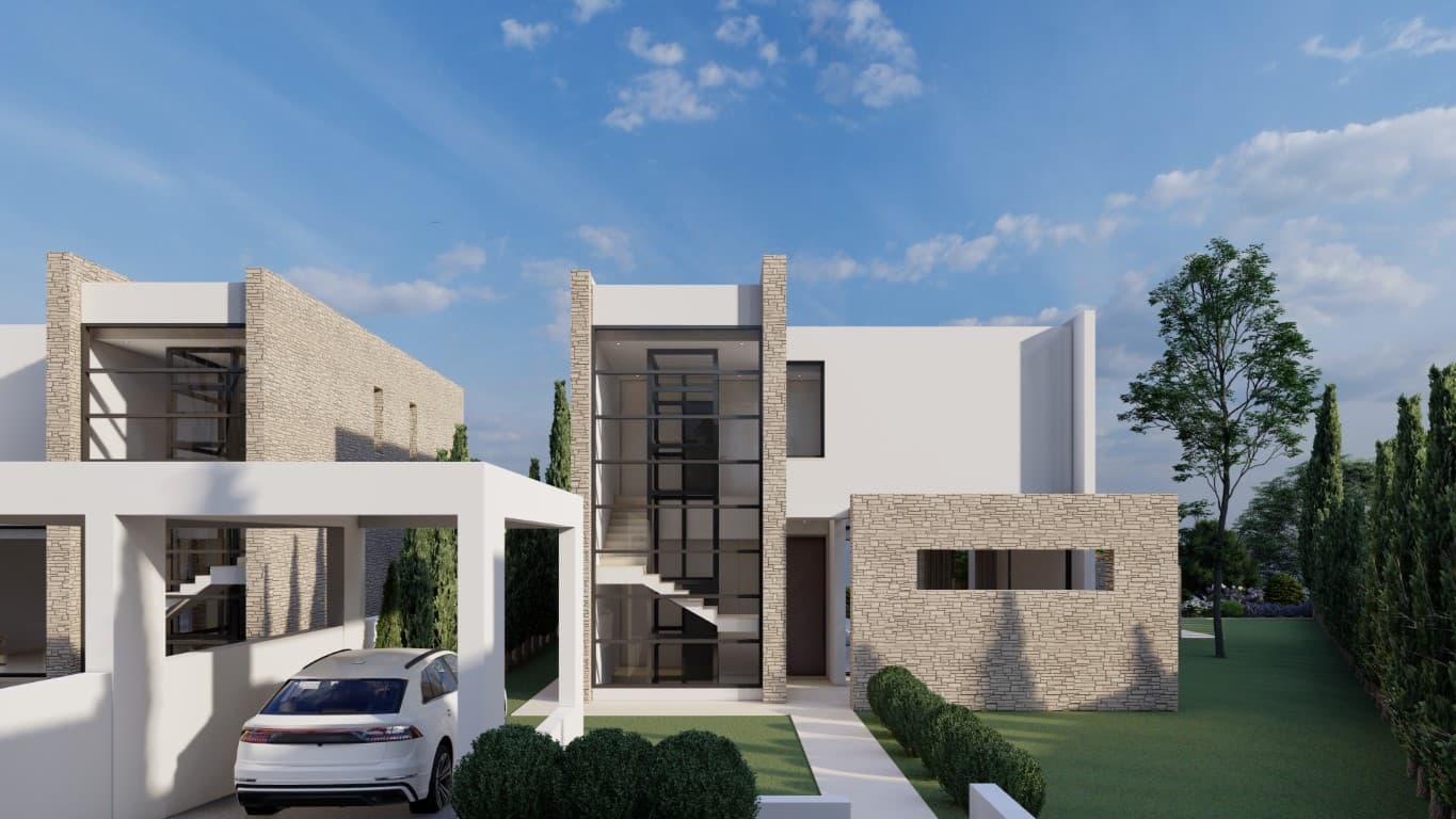 4-bedrooms house in Paphos, Cyprus.
