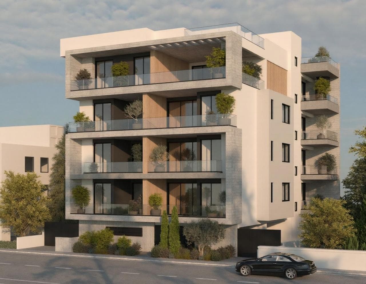 2-bedrooms apartments in Limassol, Cyprus.