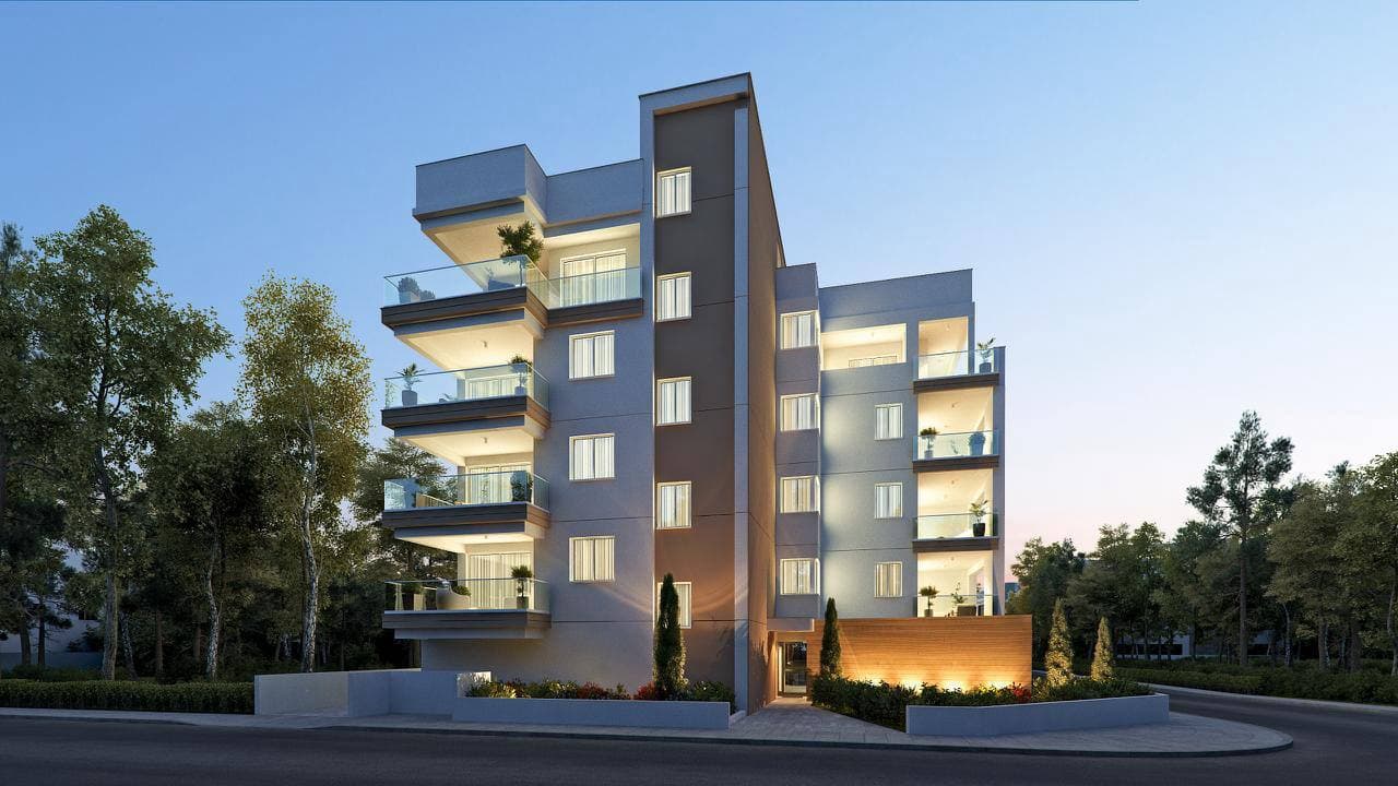 2-bedrooms apartments in Nicosia, Cyprus.